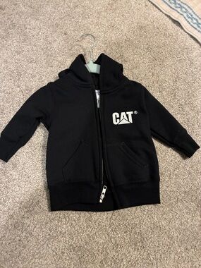 CAT zip up hoodie for baby